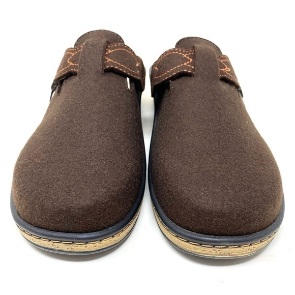 FIDELIO FELT Comfort CLOGS 51-351 Brown - Picture 3 of 7